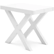 SKRAUT HOME Ausziehtisch 262 x 73 x 90 cm weiß