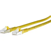 METZ CONNECT 1308450377-E Netzwerkkabel gelb 0,3 m Cat.6A S/FTP