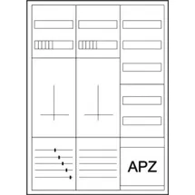 Eaton Power Quality Eaton Zähler-Komplettschrank ZSD-ZZV-1100/APZ