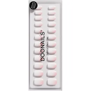DOONAILS Soft Gel Press Ons Babyboomer Short Square