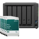 Synology DS1525+ NAS System 5-Bay TB inkl. 5x TB Synology HDD