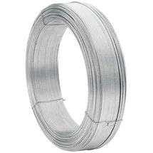 vidaXL Zaun-Bindedraht 250 m 3,8 mm Stahl/Silber