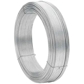 vidaXL Zaun-Bindedraht 250 m 3,8 mm Stahl/Silber