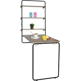 Hti-Living HTI-Living, Esstisch, Wandklapptisch 3 in 1 Cora