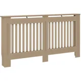 vidaXL Heizkörperverkleidung 152x19x81,5 cm MDF