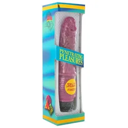Realistischer vibro-dildo sevencreations in gelform
