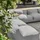 Oviala Garten-Ecksofa Loungemöbel grau