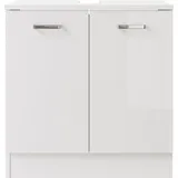 Saphir Waschbeckenunterschrank SAPHIR "Quickset 301", weiß, B:60,2cm H:62,4cm T:33cm, Spanplatte, Schränke, Waschbeckenunterschrank, 60,2 cm breit