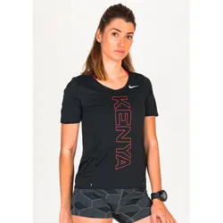 Nike City Sleek Team Kenia Damen vêtement running femme déstockage - Noir - L