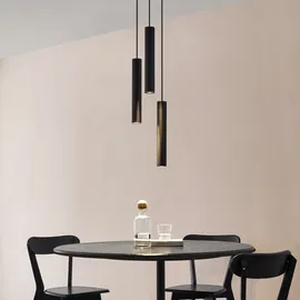 LINDBY Joffrey 3-flg. 24 cm rund schwarz