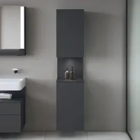 Duravit Qatego Hochschrank, 2 Türen, QA1346R49490010,