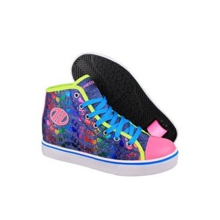 Heelys Veloz Denim/Glitter/Rainbow - blau - 38