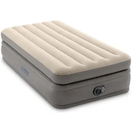 Intex 64162ND TWIN COMFORT ELEVATED AIRBED Luftbett (L x B x H) 191 x 99 x 51cm Beige, Braun