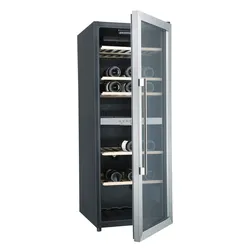 Hanseatic Weinkühlschrank »HWC77FCIA«, für 77 St. Standardflaschen á 075l, 99182364-0 schwarz