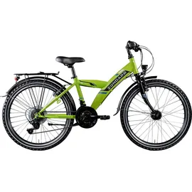 Zündapp M724 24 Zoll Fahrrad 130 - 145 cm MTB Jugendrad Kinderfahrrad grün