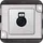Merten Lautsprecher-Steckdose Panzer Silber (matt) 460860 1St.