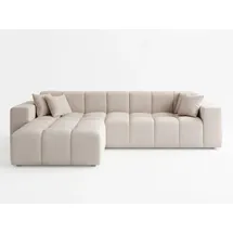 GRAINGOLD Ecksofa Colombo ¦ beige ¦ Maße (cm): B: 265 H: 74