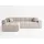 GRAINGOLD Ecksofa Colombo ¦ beige ¦ Maße (cm): B: 265 H: 74