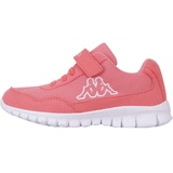 Kappa Kinder Sneaker 260604K FOLLOW K Größe 25 Flamingo/White