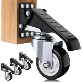 SOLEJAZZ Möbelrollen 400KG 4er-Pack 0 x 0
