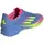 adidas F50 League TF Herren Blue Fusion/Lucid Lemon/Pink 44 2/3