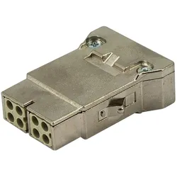 09140083117 Harting Han MegaBit Modul für 2 Kabel + Schirm GND Buchseneinsatz (F) Crimpanschluss, 8-polig+Schirmung 50V, 10A - 1 Stück