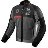 RevIt! Swiftblade Textiljacke Schwarz/Grau/Rot XL
