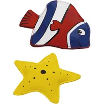 Fashy Neopren-Tauchtiere, 2er Set - Seestern und Fisch