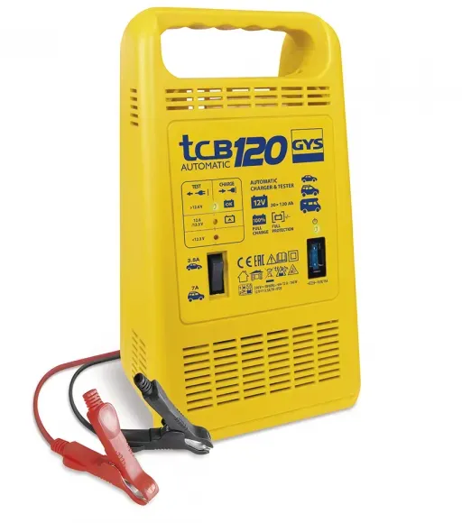 GYS TCB 120 - Automatisches Ladegerät - Batterien 12V von 20 bis 120 Ah