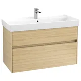 Villeroy & Boch Collaro Waschbeckenunterschrank 96 x 55 cm Nordic Oak