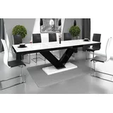 Design Esstisch Tisch HE-999 ausziehbar 160 bis 256 cm