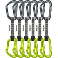 Edelrid Pure Set Sixpack 10 cm, slate-oasis