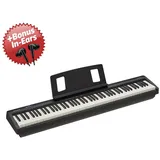 Roland Audio Roland Digital Piano FP-10 Schwarz + Bonus In-Ear Kopfhörer (88 Tasten), Keyboard, Schwarz