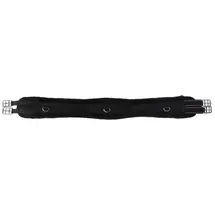 Kerbl Sattelgurt Langgurt anatomisch Webpelz 140 cm Schwarz