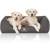 Knuffelwuff Hundebett Leon XL 105 x 75 cm grau