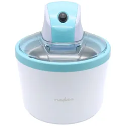 Nedis Eismaschine 1,2 L Speiseeis-Maschine Eiscreme Speiseeisbereiter Eis sel...