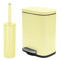 Spirella Badset 2 tlg. Kosmetikeimer mit Absenkautomatik und WC