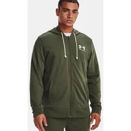Under Armour Rival Terry Sweatjacke Herren 390 marine od green/onyx white L