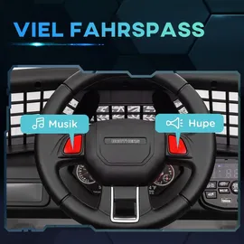 aiyaplay Kinder Elektroauto Geländewagen weiß (1-tlg)