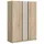 xonox.home Kleiderschrank Oakland 130 x 183 x 53 cm Braun