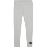 Puma Essentials No. 1 Logo Leggings Jogginghose Light Gray Heather M
