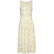 Beachtime Sommerkleid Gelb/Creme 34