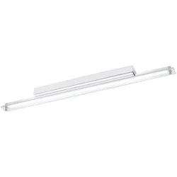 LED-Wandleuchte, warmweiße Lichtfarbe, spritzwassergeschützt, modern