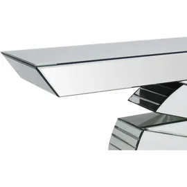 SalesFever Konsolentisch RANCAEKEK 119x80x35,5 cm silber
