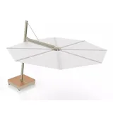 Umbrosa VERSA UX LATTE 350cm (rund) - COLORUM Canvas
