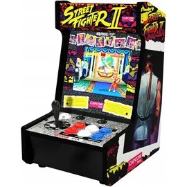 Arcade1Up Street Fighter Countercade Retro-Konsole 0 GB Mehrfarbig + 2 Controller + Attack