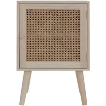 Mobili Rebecca Nachttisch Braun, Platzsparend,