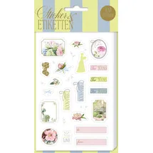 Coppenrath Verlag Stickerbogen 100 Sticker mit Goldfolie