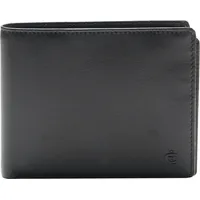 Esquire Slim Geldbörse Unisex schwarz