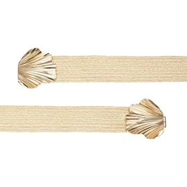 LASCANA Stretchgürtel Kunstfaser beige 75